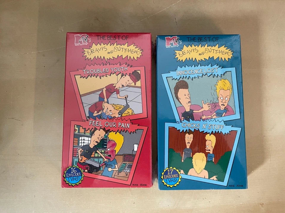 MTV  Best of Beavis and Butt-Head Innocence LostChristmas Troubled Youth (VHS) - Image 1 of 1
