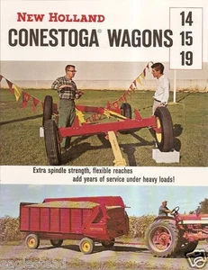 Farm Equipment Brochure - New Holland - 14 15 19 Connestoga Wagon c1966 (F2765) - Picture 1 of 1