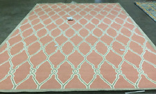 CORAL / IVORY 9' X 12' Back Stain Rug, Reduced Price 1172660925 CAM352W-9