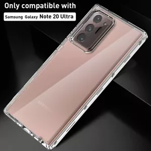 For Samsung Galaxy Note20 / 20 Ultra Case Clear Shockproof Heavy Duty Hard Cover - Picture 1 of 20
