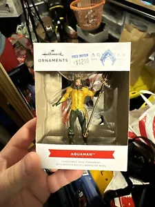 NEW Hallmark Aquaman - Aquaman Ornament - Picture 1 of 1