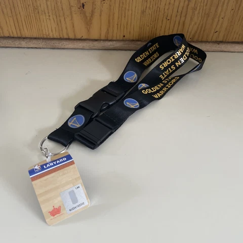 Golden State Warriors Black Lanyard🔥🔥 W/Detach Keystrap 🔥🔥NBA🏀🏀🏀 Cover