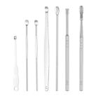 6/7Pcs Ear Pick Cleaning Health Care Tool Ear Wax Remover Cleaner Curette Kit√
