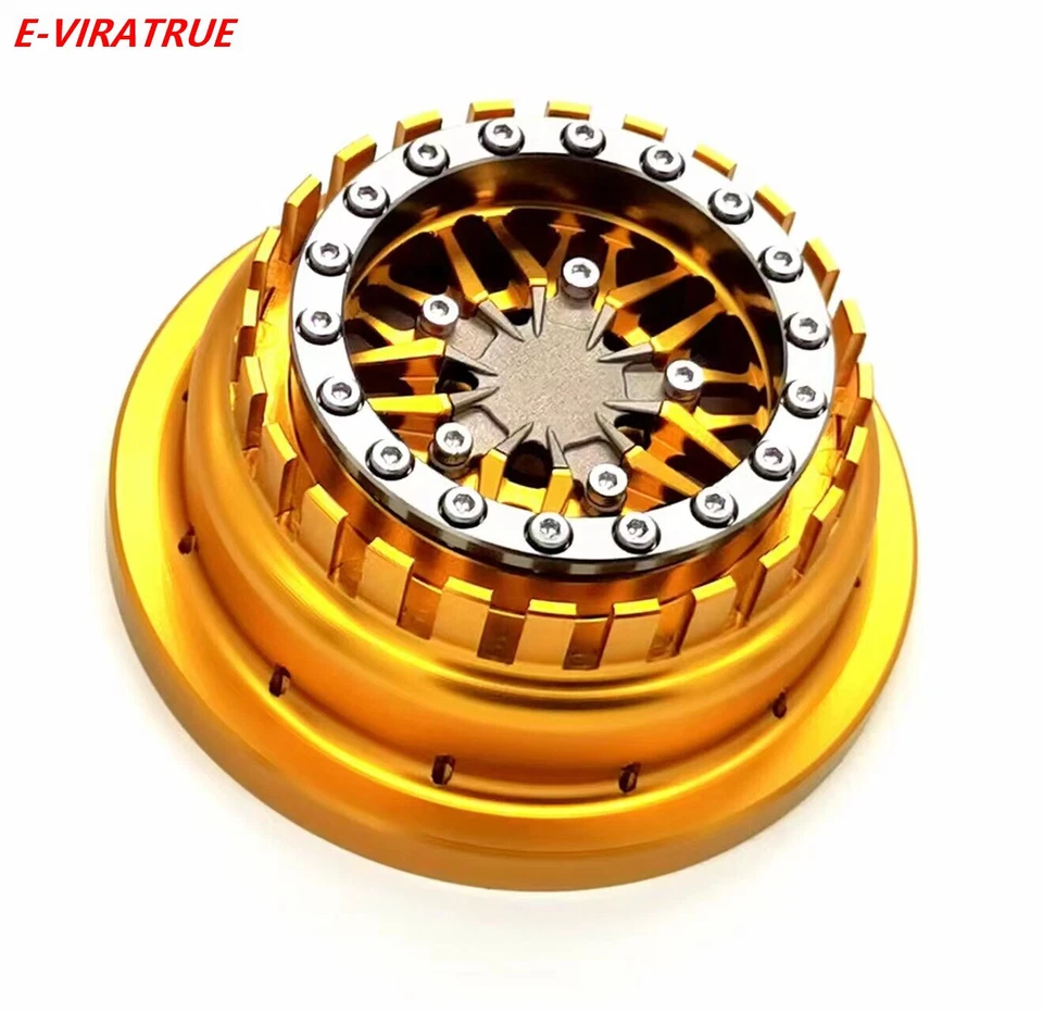 E-VIRATRUE Aluminum Wheel For ARRMA MOJAVE 6S/FIRETEAM 6S 1/7&SENTON 1/10 1pcs - Image 1 of 1