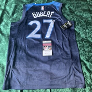 Rudy Gobert Signed Minnesota Timberwolves Jersey JSA COA autographed - Picture 1 of 5