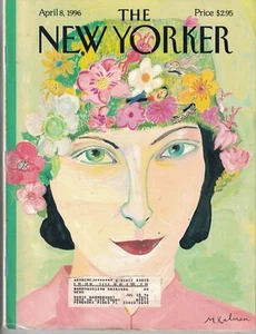 1996 New Yorker April 8 - Spring flower hat -Kalman - Picture 1 of 1
