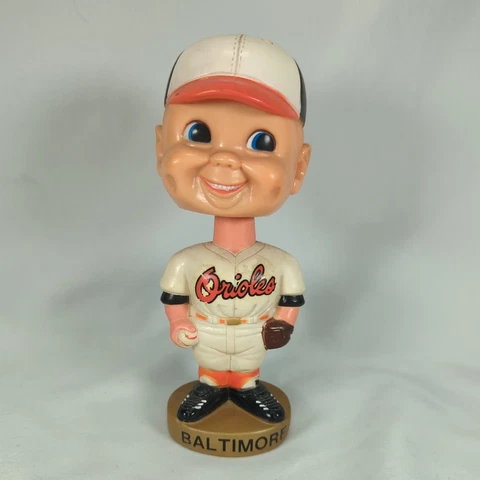 Vintage 1974 Baltimore Orioles Mascot Bobblehead Sports Specialties Bobble Head Cover