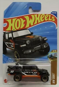 2025 HOT WHEELS F CASE '20 JEEP GLADIATOR BLACK HW DIRT 6/10 - Picture 1 of 2