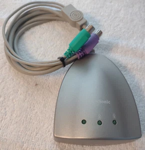 Viewsonic Cordless Wireless Mouse & Keyboard Receiver PS/2 PS2 VSACC22596-M - Picture 1 of 5