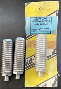CB Radio Antenna Springs (3) Heavy Duty Vintage USA - Picture 1 of 3