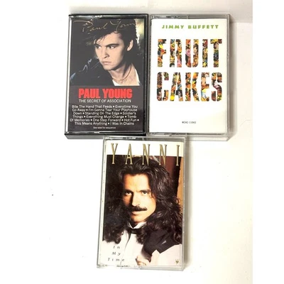 Лот кассет 80-х 90-х Янни Джимми Баффет Пол Янг - Изображение 1 из 3