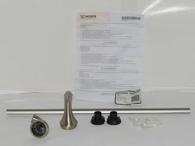 Moen YB2824BN Eva 24 Inch Brushed Nickel Wall Mount Towel Bar - Image 1 of 4