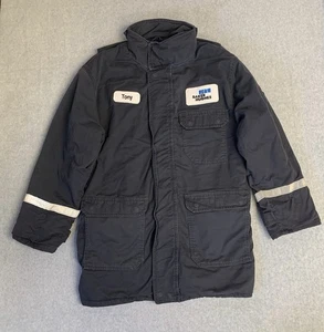 Bulwark FR Flame Resistant Parka Coat Mens XL-LN Insulated Reflective Oil Field - Picture 1 of 10