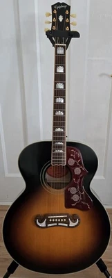 Epiphone J200 Acoustic-Electric Guitar Aged Vintage Sunburst - Image 1 of 4