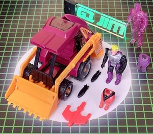 Vintage Kenner M.A.S.K. Vandal Complete w/Floyd Malloy & Clone + Masks - Picture 1 of 7