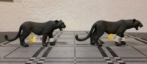 Black Panther Schleich Animal Toys Vintage Vaulted Brand New Mint Condition Tags - Picture 1 of 1