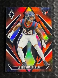 Panini Phoenix 2024 - Derek Stingley Jr. #44 Red Fade 029/299 Houston Texans - Imagen 1 de 2