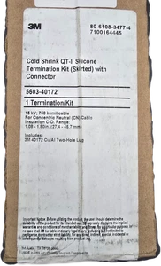 3M Kaltschrumpf QT-II 5603-40172 Anschlusssatz (umrandet) mit Stecker - Bild 1 von 4