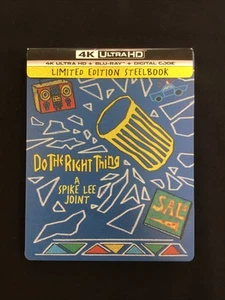 Do The Right Thing - Steelbook 4K UHD Blu-ray Limited Edition A Spike Lee Joint - Picture 1 of 4