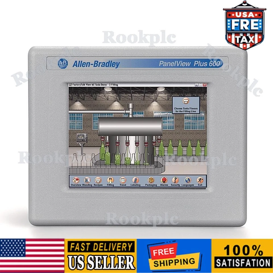New AB 2711P-T6C5D PanelView Plus 600 Factory Sealing Fast Shipping 1PCS - Image 1 of 1