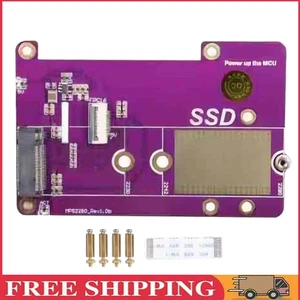 PCIe To M.2 NVMe SSD Adapter Board Supports Gen3 for Raspberry Pi (to SSD 2280) - Bild 1 von 9