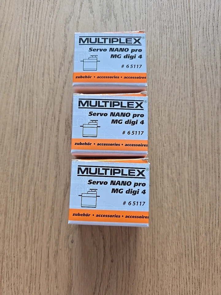 Multiplex Servo NANO pro MG digi 4 65117 - Bild 1 von 3