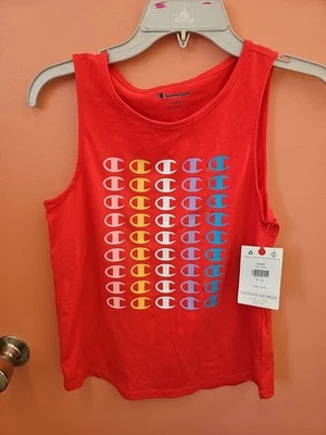 Camiseta sin mangas Champion Red Stone talla XL (16) para niñas nueva con etiquetas Foto 1 de 4