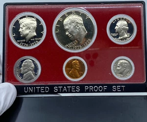 1976 S United States of America Official US Mint PROOF COINS Set i121174 - Picture 1 of 3