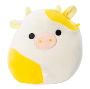 Squishmallows Kellytoy Bodie the Yellow Cow 7.5-inch NWT - Picture 1 of 6