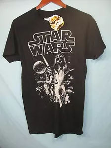 NWT Star Wars Black Men's T Shirt - Picture 1 of 3