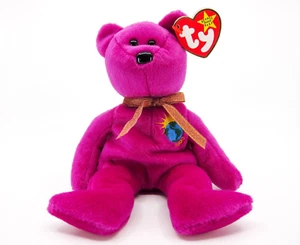 NUEVO Ty Beanie Babies Collection 1999 Retirado ""Millennium"" Peluche de Oso con Etiqueta - Imagen 1 de 4