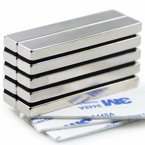 60 x 10 x 5 mm Powerful Neodymium Bar Magnets Rare-Earth Metal Neodymium Magnet - Picture 1 of 5