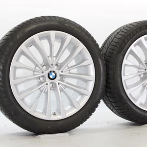 Original BMW 5er G30 G31 Invierno 18 Pulgadas 632 W-Speiche 5,5 / 6,5mm DOT20 - Imagen 1 de 9