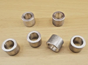 CANTIDAD6 M8 ID 5/16 X 3/8 X 1/2 OD ESPACIADOR DE ALUMINIO REDONDO SIN ROSCA MONTAJE SEPARADOR - Imagen 1 de 7