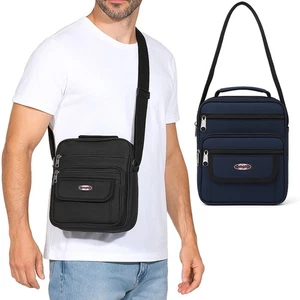 Bandolera de hombre Messenger bolsa de trabajo bolso de hombro bolso de hombre - Imagen 1 de 7
