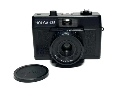 Holga Used 135 Black 35mm Film Camera (discontinued) - Image 1 of 4