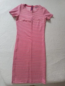 Original HILFIGER DENIM Kleid rot/weiß XS - Bild 1 von 5