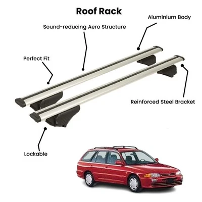 2 Pcs Silver Cross Bars for  MITSUBISHI MONTERO SUV 1999-2006 - Imagem 1 de 4