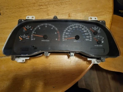 Dodge Dakota 1998-2000 cuadro de instrumentos panel de instrumentos manual fabricante de equipos originales 300 k+ millas Foto 1 de 4