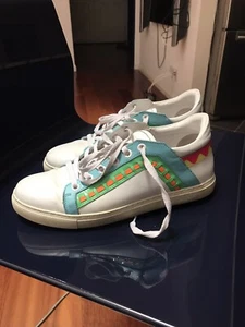 Sophia Webster Riko Low Top Leather Sneakers Eu 40 - Picture 1 of 10
