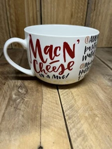 Pfaltzgraff Mikrowelle Makkaroni Mac N' Käse Rezept Jumbo großer Becher Tasse 3,75" EU - Bild 1 von 6