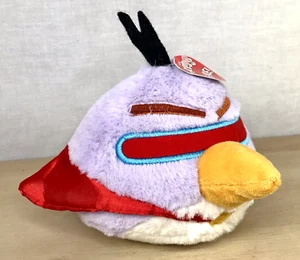 "Juguete de peluche Angry Birds Chuck Lazer Bird Rovio 5"" púrpura espacial cíclope" - Imagen 1 de 9