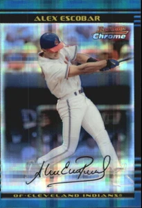 2002 Bowman Chrome X-Fractors #138 Alex Escobar /250 - NM-MT - Picture 1 of 2