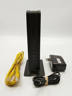 NETGEAR - N600 WiFi Cable Modem Router (C3700) -Black - Image 1 of 4
