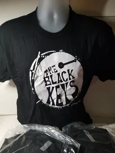 Next Level SS schwarzes T-Shirt mit "The Black Keys"-Grafik - vorne, Größe XLarge - Bild 1 von 7
