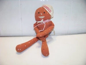 Muñeca de trapo de peluche vintage Nabisco Mr Mister Pretzel salado marinero publicidad de alimentos - Imagen 1 de 7