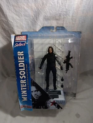 Figura de acción Capitán América Civil War Winter Soldier Diamond Select. Leer todo. Foto 1 de 4