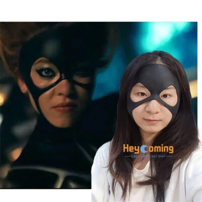 Máscara de araña negra de Halloween Juegos con disfraces Madame Web Tocado Mujer araña Máscaras Foto 1 de 4