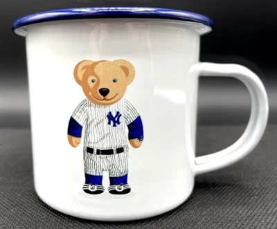 New York Yankees Oris Bear Tin 8 Oz  Coffee Mug Cup Baseball  SGA 2022/2023 - Image 1 of 4