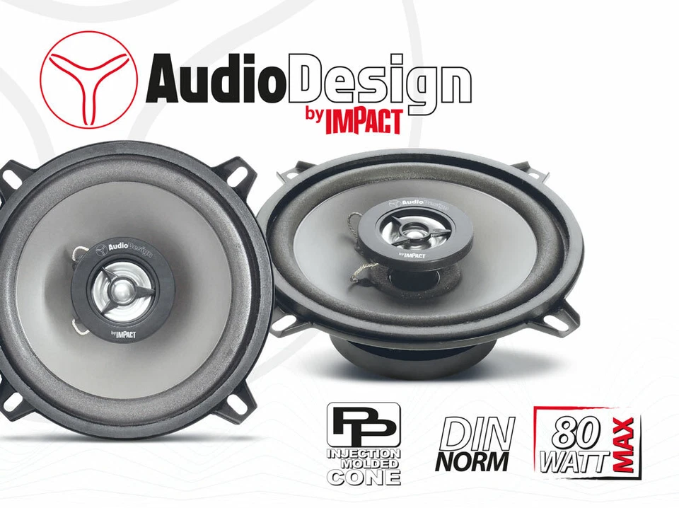 PEUGEOT 106 - ALTOP.anteriori 130 mm - 2 vie - 80 W MAX-AUDIODESIGN by IMPACT - Immagine 1 di 4